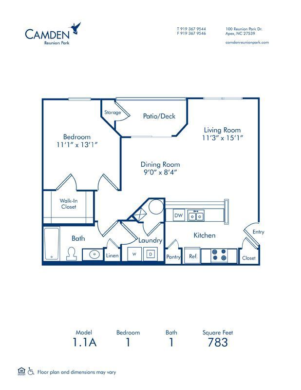 Floorplan - Camden Reunion Park