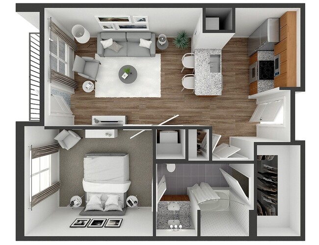 Floorplan - The View at Old City