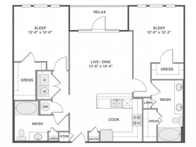 Floorplan - AMLI West Plano