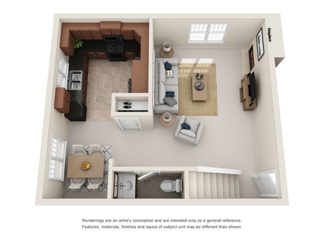 Floorplan - Palm Villa Townhome