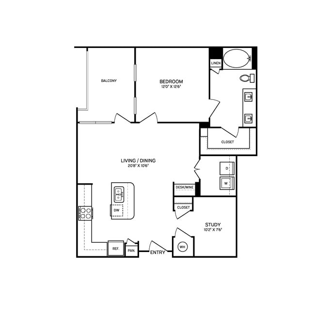 Floorplan - Allure at Southpark