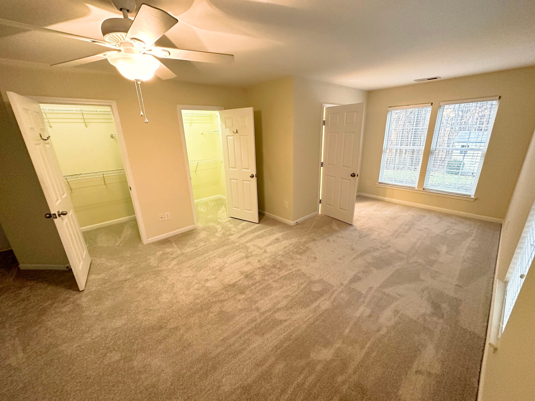 Master bedroom (closets open) - 2018 Southridge Drive