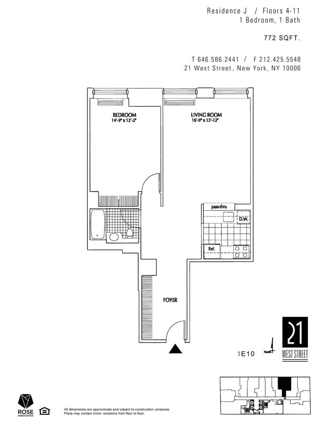 Floorplan - 21 West Street