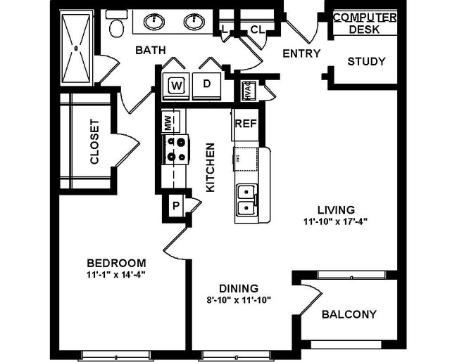 Floorplan - 2222 Smith Street