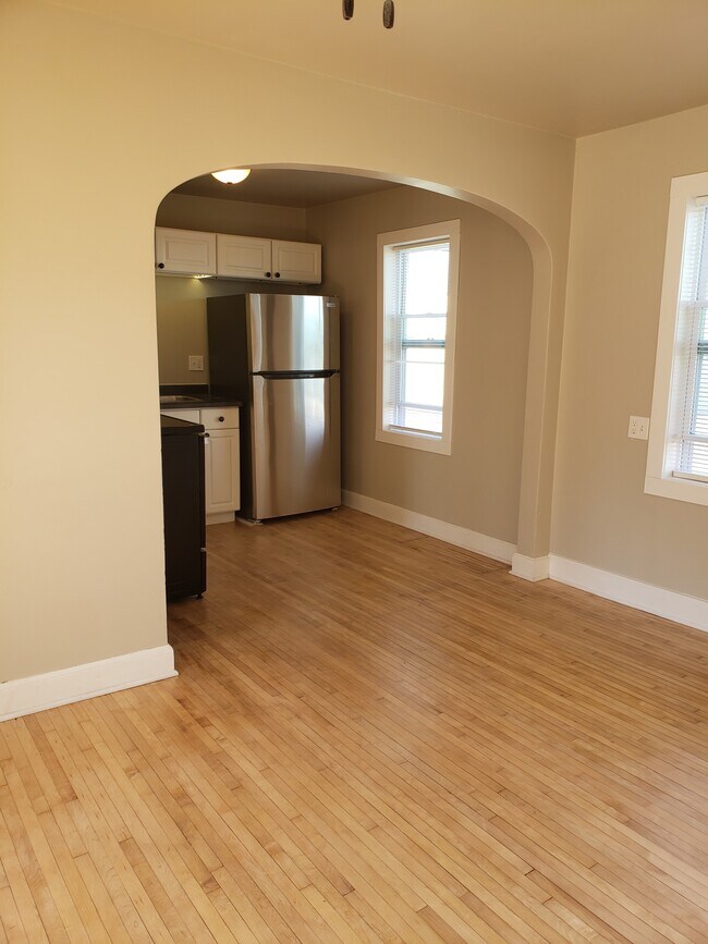 Living into kitchen - 111 E Jackson St