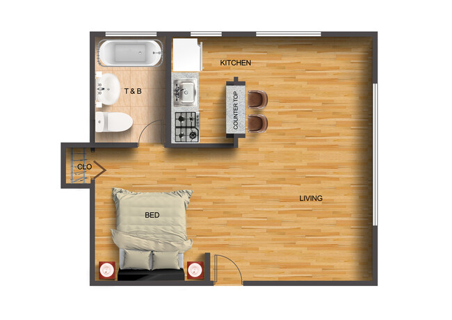 Floorplan - Monadnock Apartments