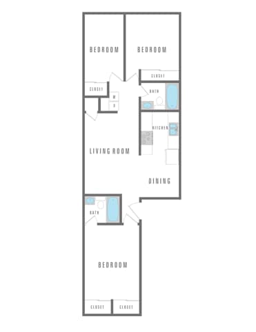 3 Bedroom 2 Bath - Greenville Park