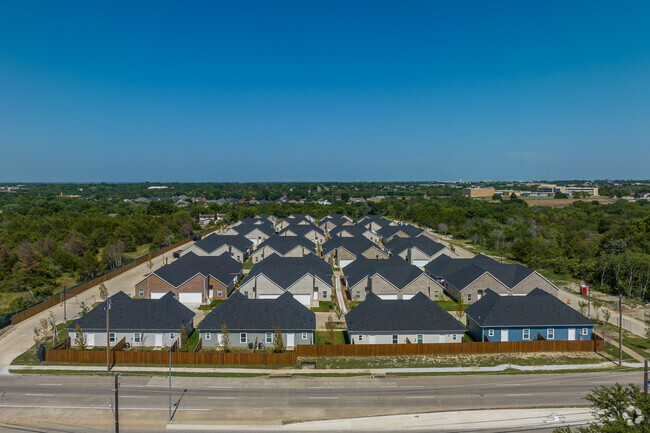 Aerial View of Hampton Duplexes - Hampton Road Duplexes