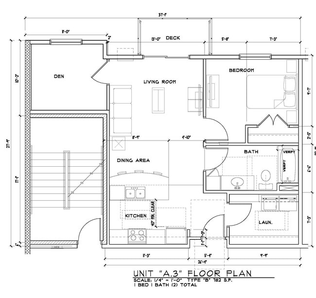 Floorplan - Panther Heights Apartments