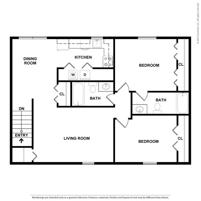 Floorplan - Apartments at Waterford