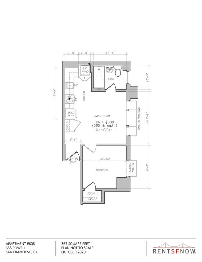 Floorplan - 655 Powell