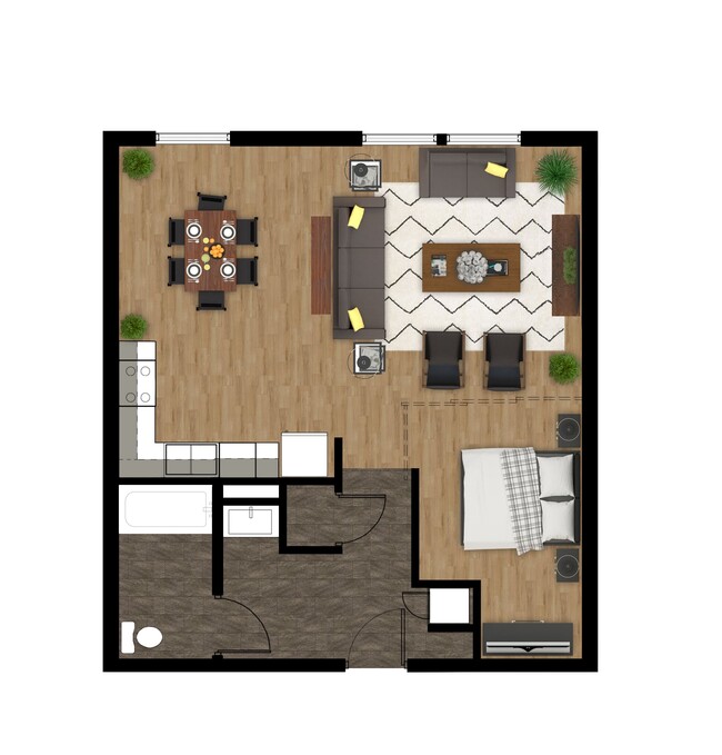 S4A Floor Plan - Besa Monona