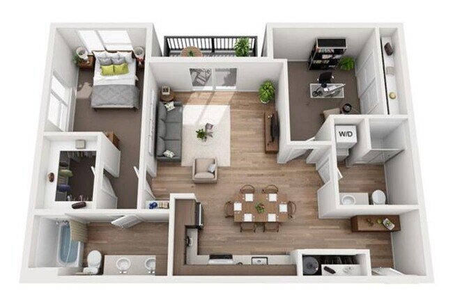 Floorplan - The Main Apartments