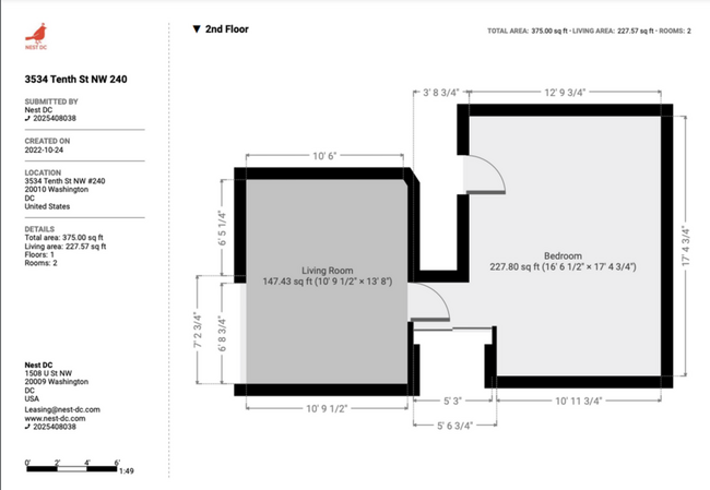 Building Photo - Bright One Bedroom Gem in Columbia Heights!