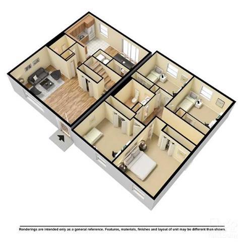 Floorplan - Knoll Ridge Townhomes & Apartments