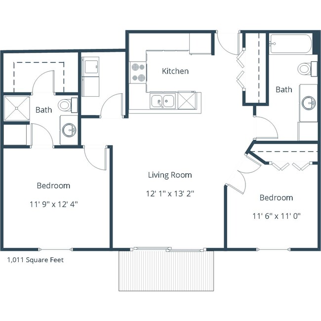 Floorplan - Sterling Pointe Apartment Community