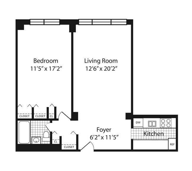 Floorplan - The Ashford NYC