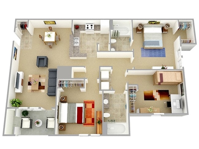 The Canterbury - Parkview Apartments
