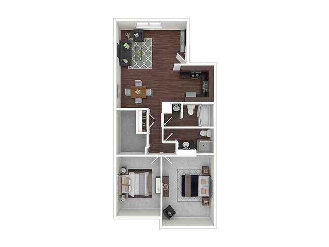 Floorplan - Eastbrook Apartments