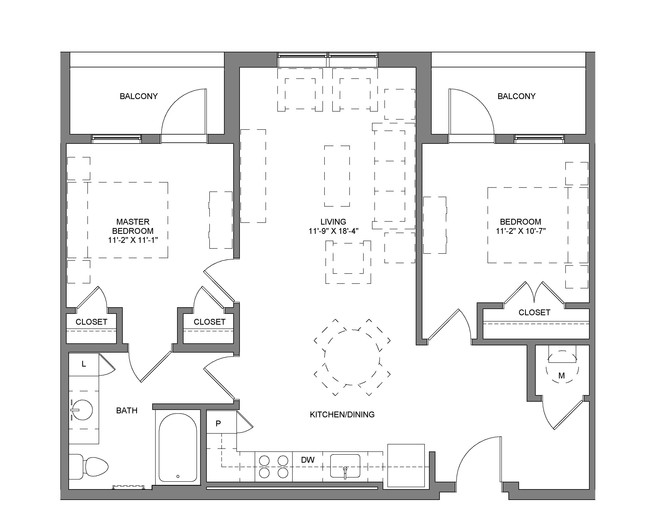 Floorplan - Northlake Senior (62+ Active Adult Living)