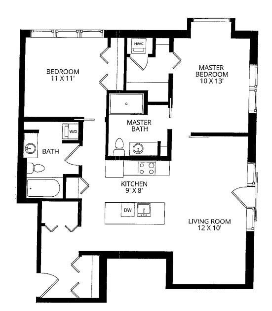Floorplan - Marbella on Dean