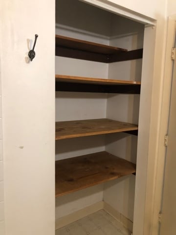 Bathroom storage. - 4808 SE Salmon St