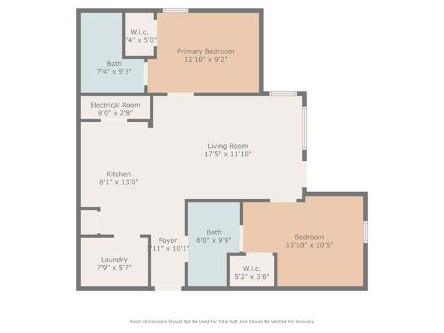 2 Bedroom w Measurements - Independence Place Prince George (new)