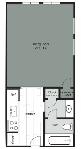 Floorplan - Wedgwood Apartments