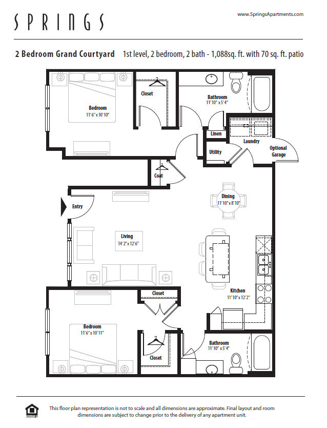 Floorplan - Springs At Weber Road