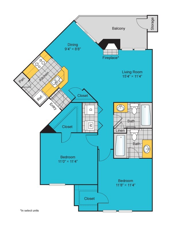 Floorplan - Blair at Bitters