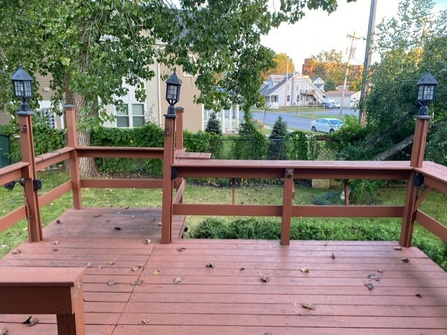 Back deck - 2 S Franklin St