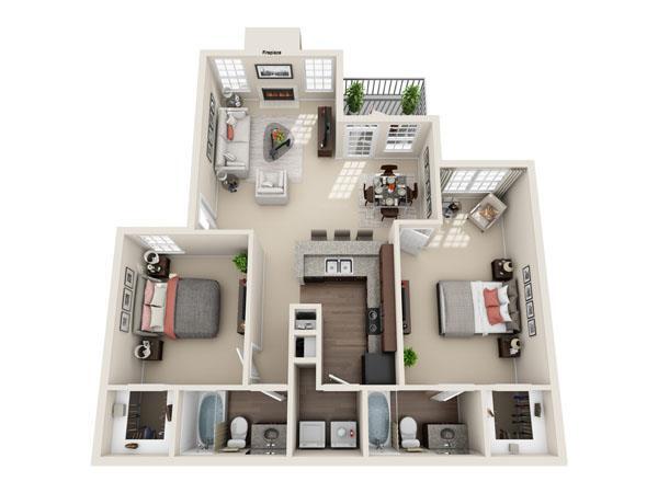 Floorplan - Signature Point Apartment Homes