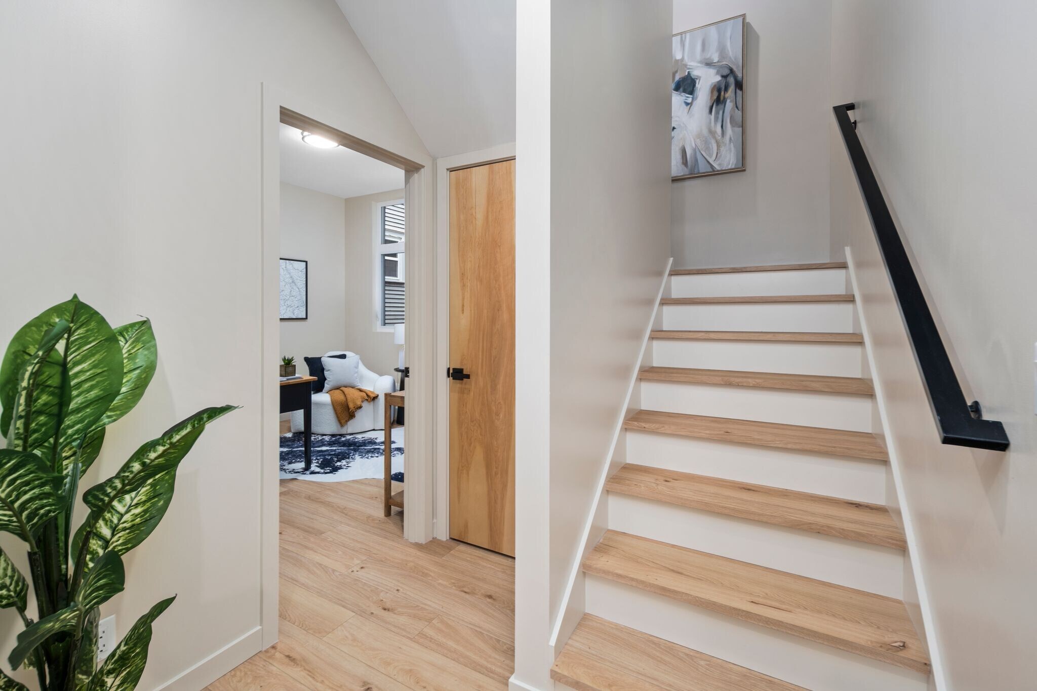 Stairs up to second floor - 10120 NE 185th St