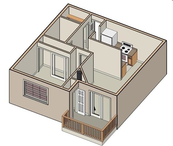Floorplan - Spring Lake Apartments