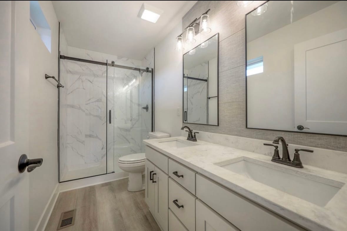 master bathroom - 22907 W 72nd Ter