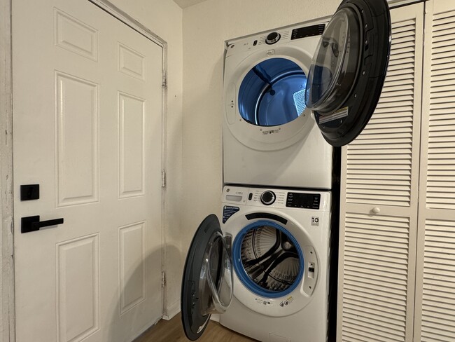 Newer washer & dryer (full size, stacked) - 2600 18th Ave S