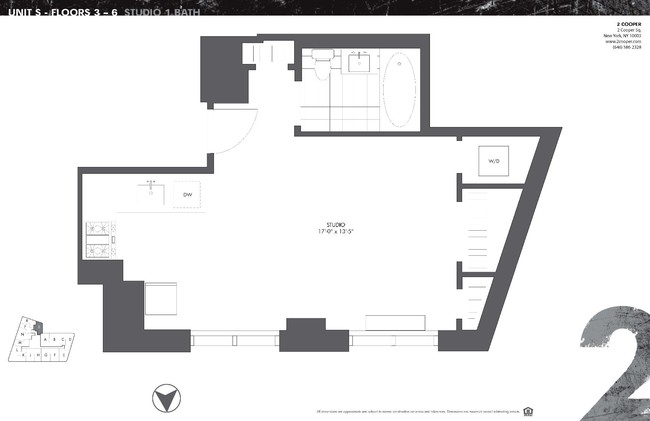 Floorplan - 2 Cooper Square