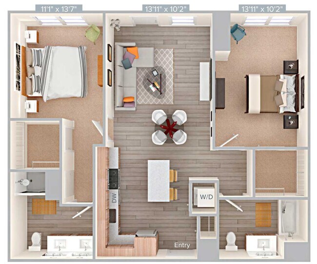 Floorplan - Avalon Princeton