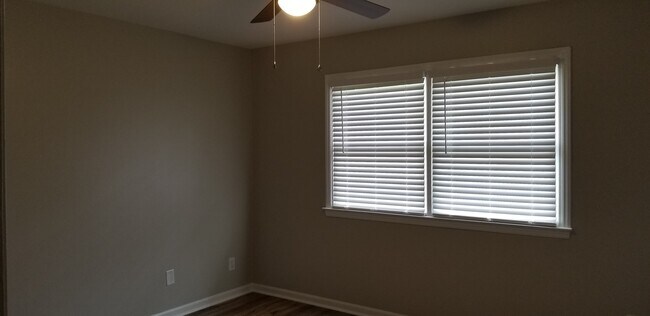 The bedrooms have generous closet space, 2" blinds, and ceiling fan - 699 Chestnut St