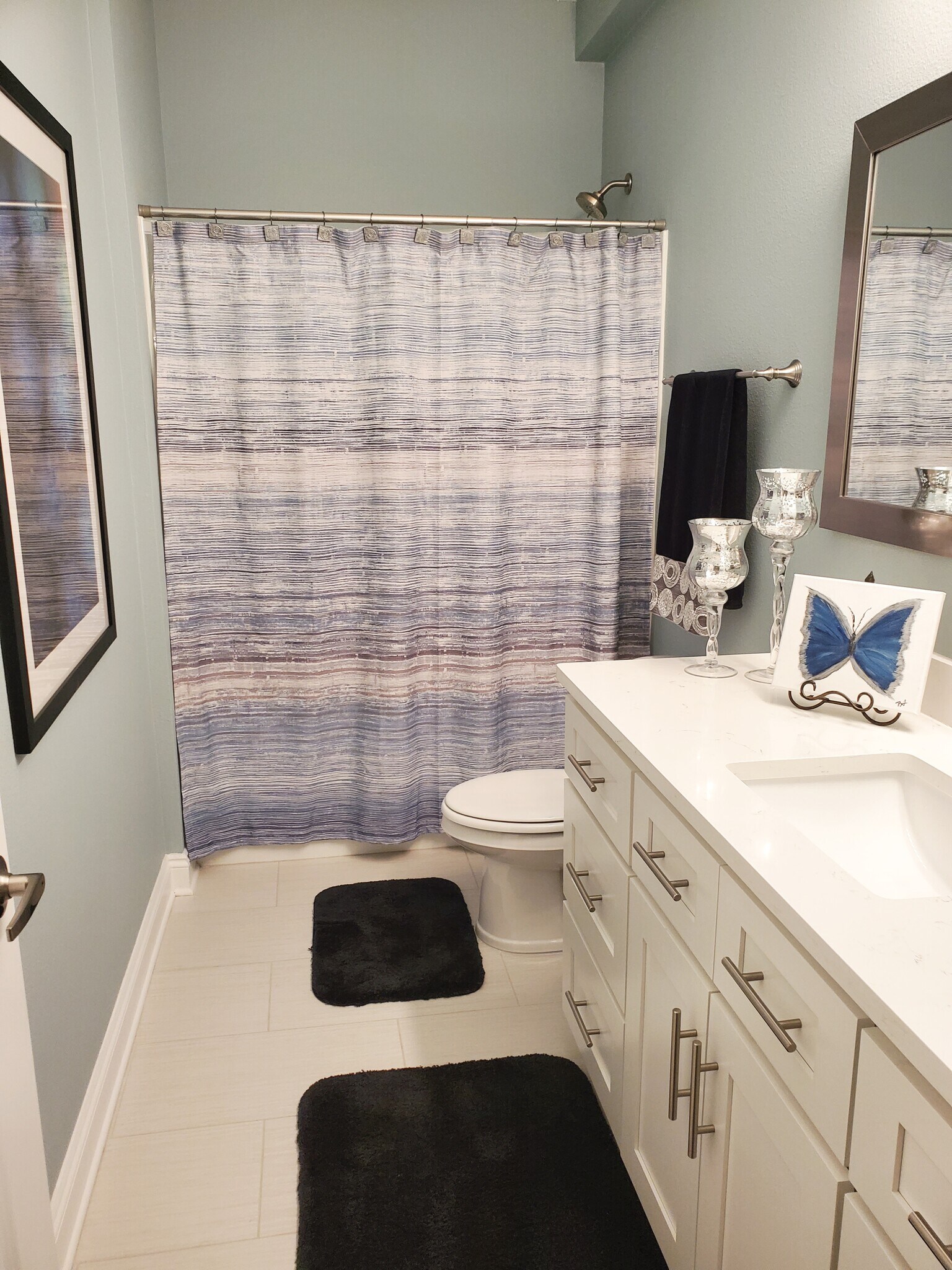 Lower level bath - 112 Kara Lake Dr
