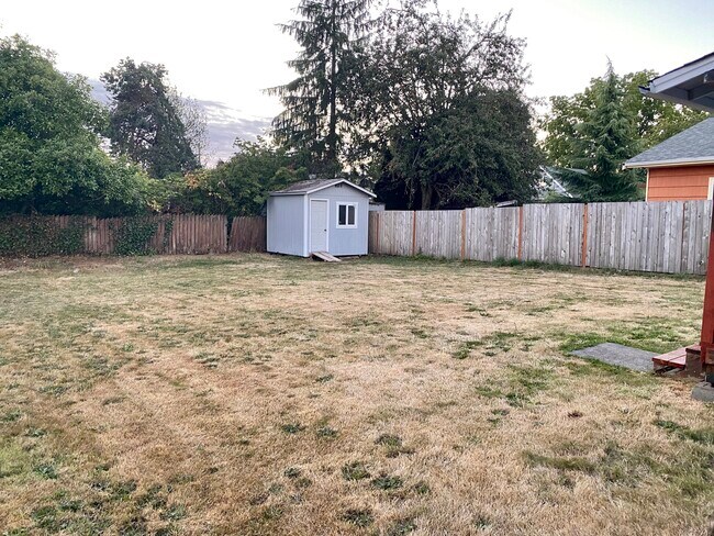 Backyard View of Shed - 6818 S J St