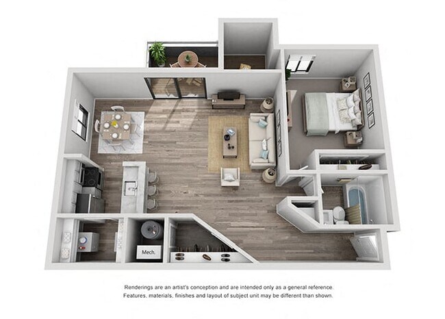 Floorplan - Compass at City Center