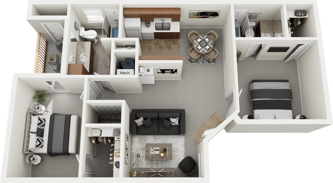 Floorplan - EMERALD EDGE APARTMENTS