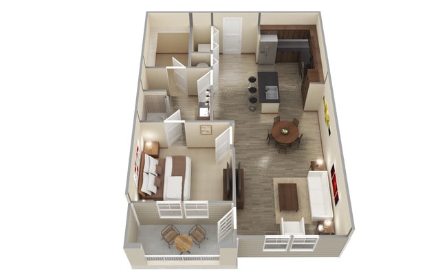 Floorplan - Messina Luxury Apartments