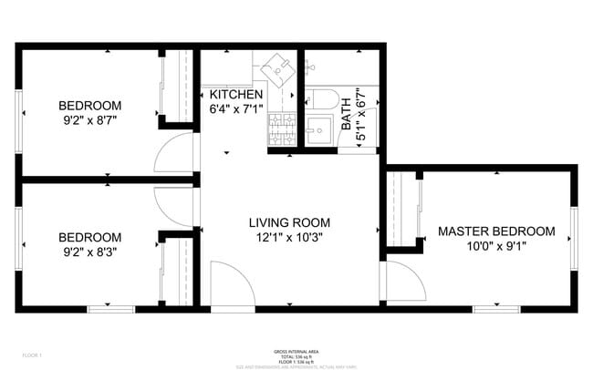 Building Photo - 3BD/1BA with beautiful yard!