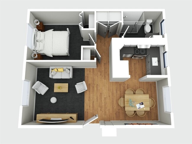 Floorplan - The Roosevelt Apartments