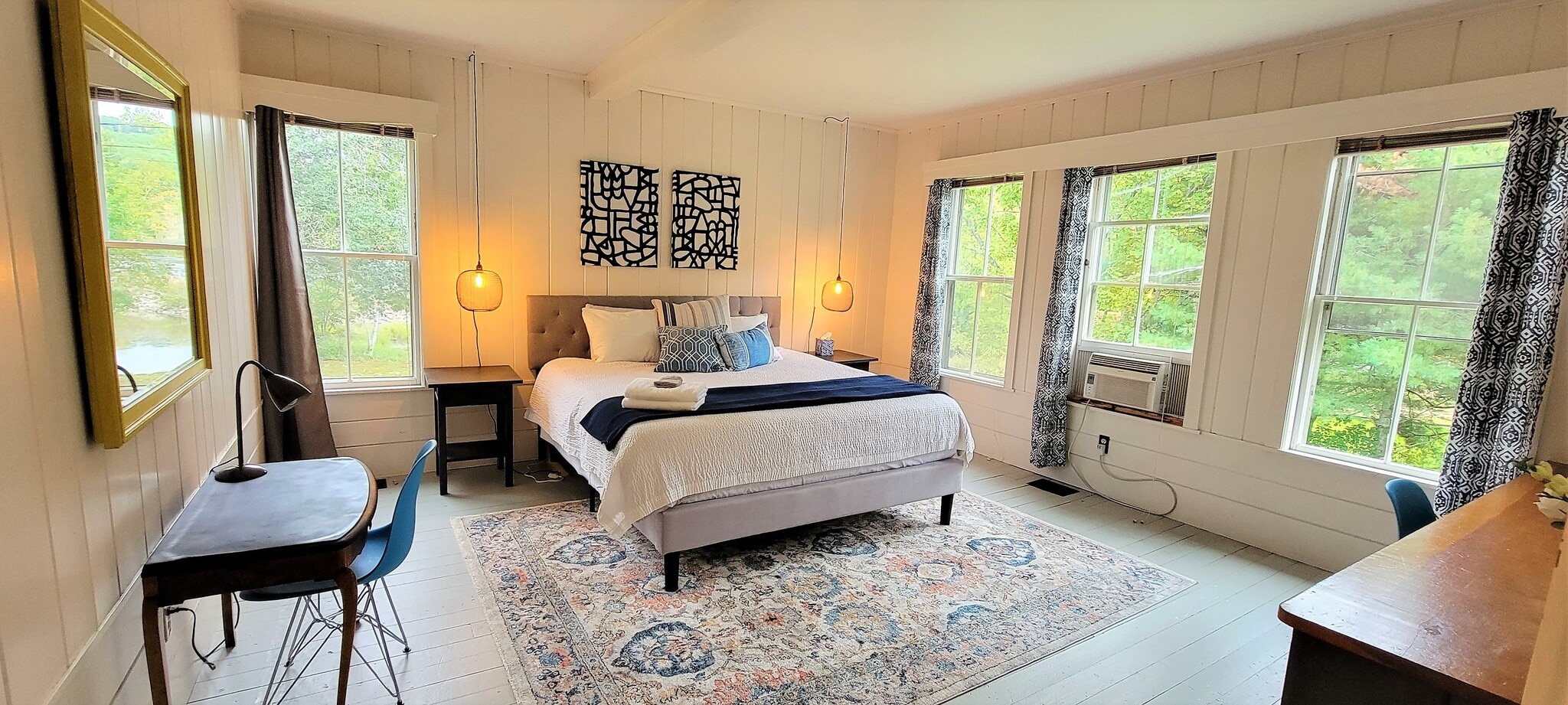 Master Bedroom, King Bed - 74 Bridgton Rd