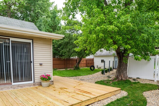 Deck off kitchen area. - 222 6th Ave SE