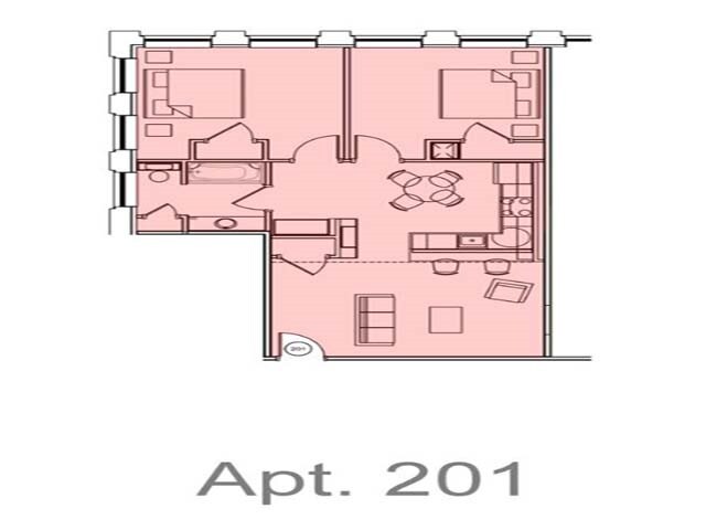 Apartment 201 - Lofts @ 300 Bowman