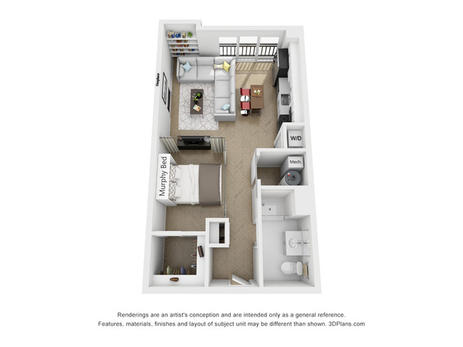 Floorplan - Excelsior Park Apartments